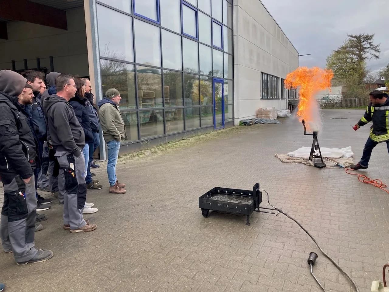 Brandschutz – Wir lassen uns schulen, Bild 2