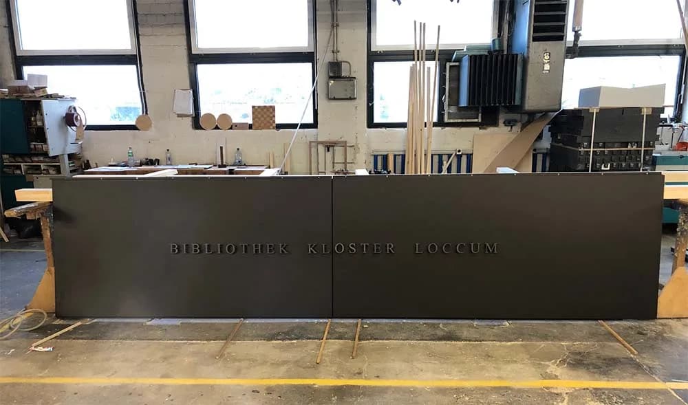 Brandschutzkonstruktionen für die neue Bibliothek