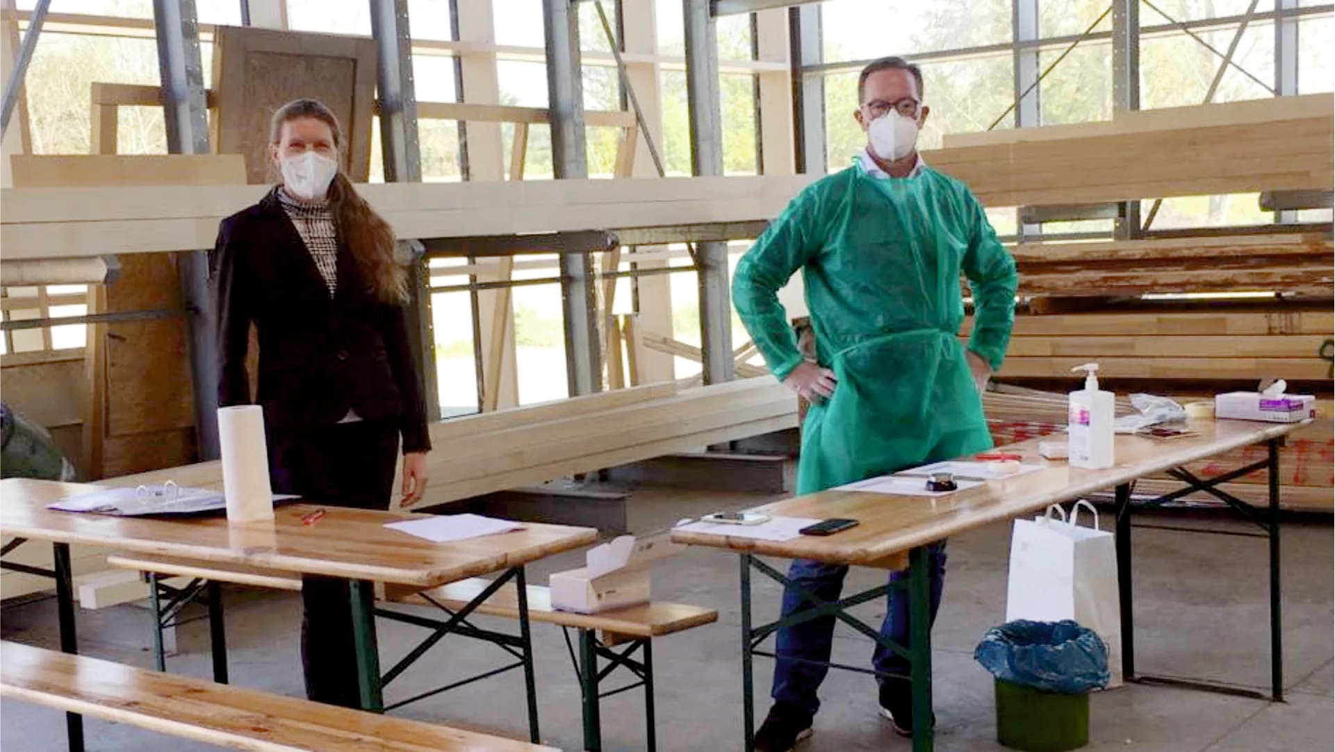 Bei Krebbers geht man mit dem neuen Corona-Testzentrum auf Nummer sicher