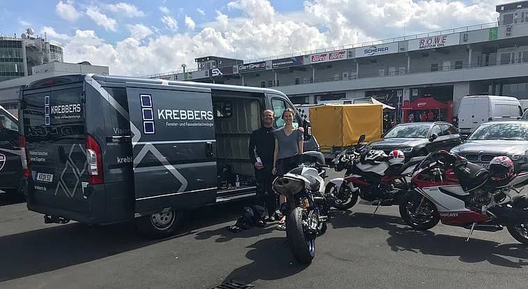 Krebbers auf dem Nürburgring